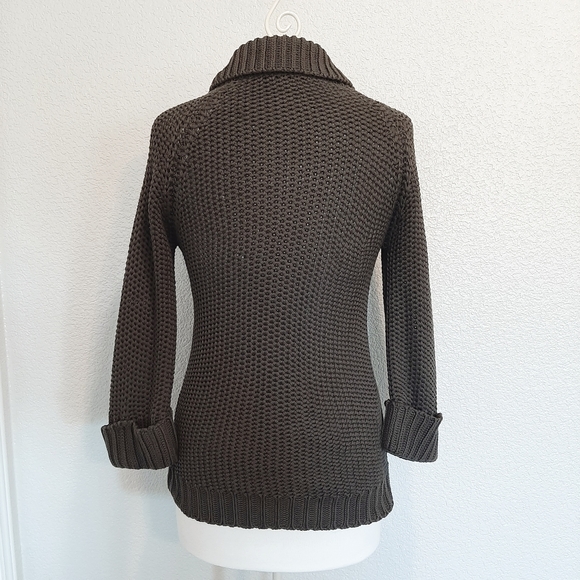 Comptoir Des Cotonniers Brown Knit Sweater Size Small - Picture 7 of 10